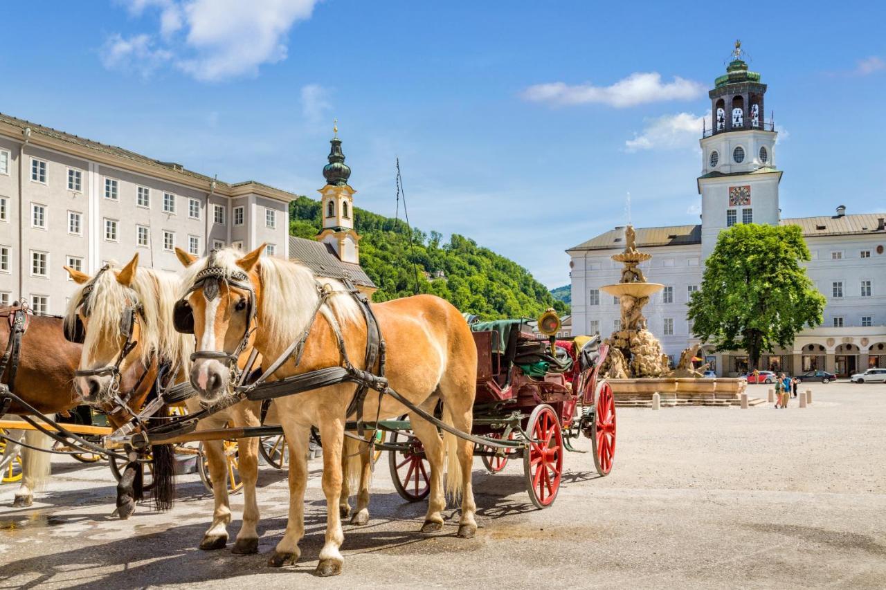 Family Wellhouse Green Garden Direct In Salzburg, Sunny Big Garden, Up To 16 Pax, Bikes For Free, Bbq, Sunbeds, Parking For Free, 15 Min Sound Of Music Exterior photo